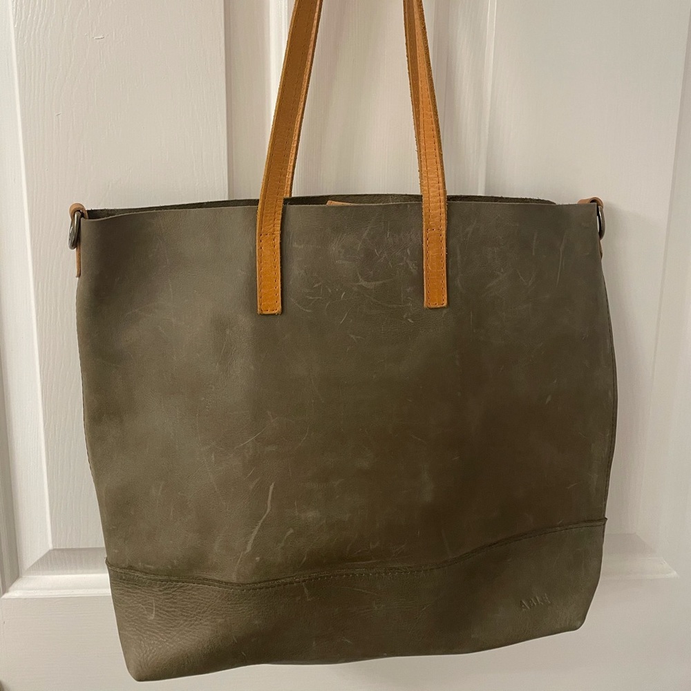 ABLE leather tote